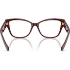 VE3347, Solid Red/Clear Lenses 54 Eye Size