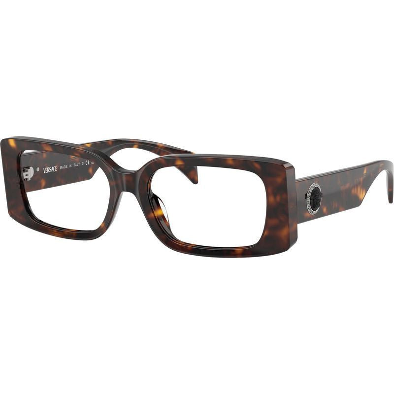 VE3362U, Havana/Clear Lenses 53 Eye Size