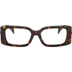 VE3362U, Havana/Clear Lenses 53 Eye Size