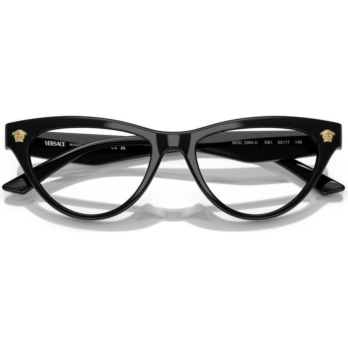 VE3364U, Black/Clear Lenses