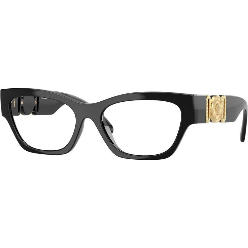 VE3367U, Black/Clear Lenses 54 Eye Size