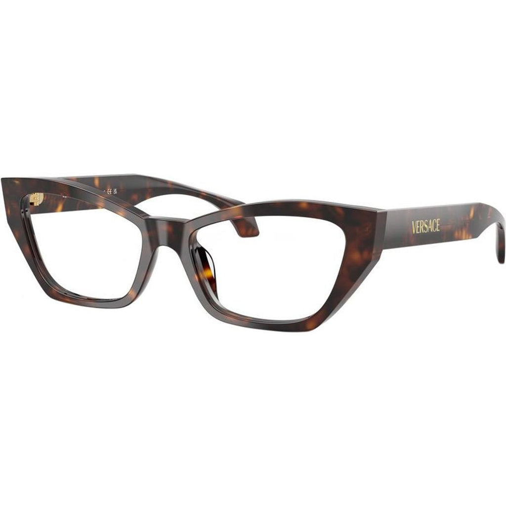 VE3373U, Dark Havana/Clear Lenses 52 Eye Size