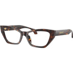 VE3373U, Dark Havana/Clear Lenses 52 Eye Size