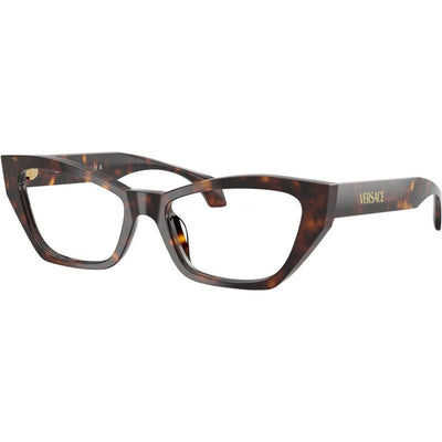 VE3373U, Dark Havana/Clear Lenses 52 Eye Size