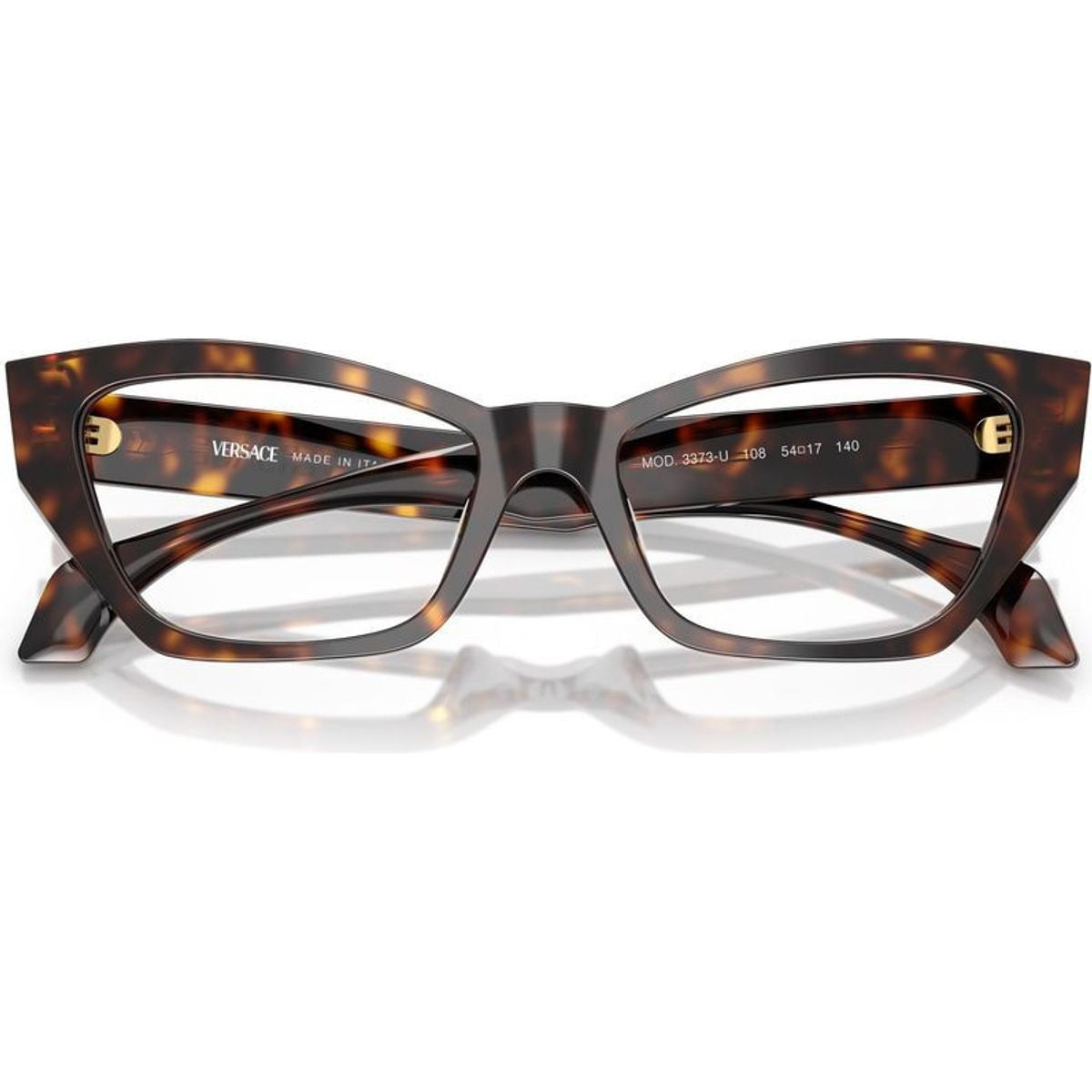 VE3373U, Dark Havana/Clear Lenses 52 Eye Size