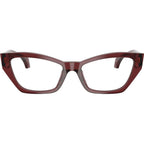 VE3373U, Transparent Bordeaux/Clear Lenses 52 Eye Size