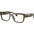 VE3374U, Transparent Dark Green/Clear Lenses 55 Eye Size