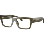VE3374U, Transparent Dark Green/Clear Lenses 55 Eye Size