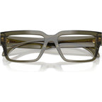 VE3374U, Transparent Dark Green/Clear Lenses 55 Eye Size