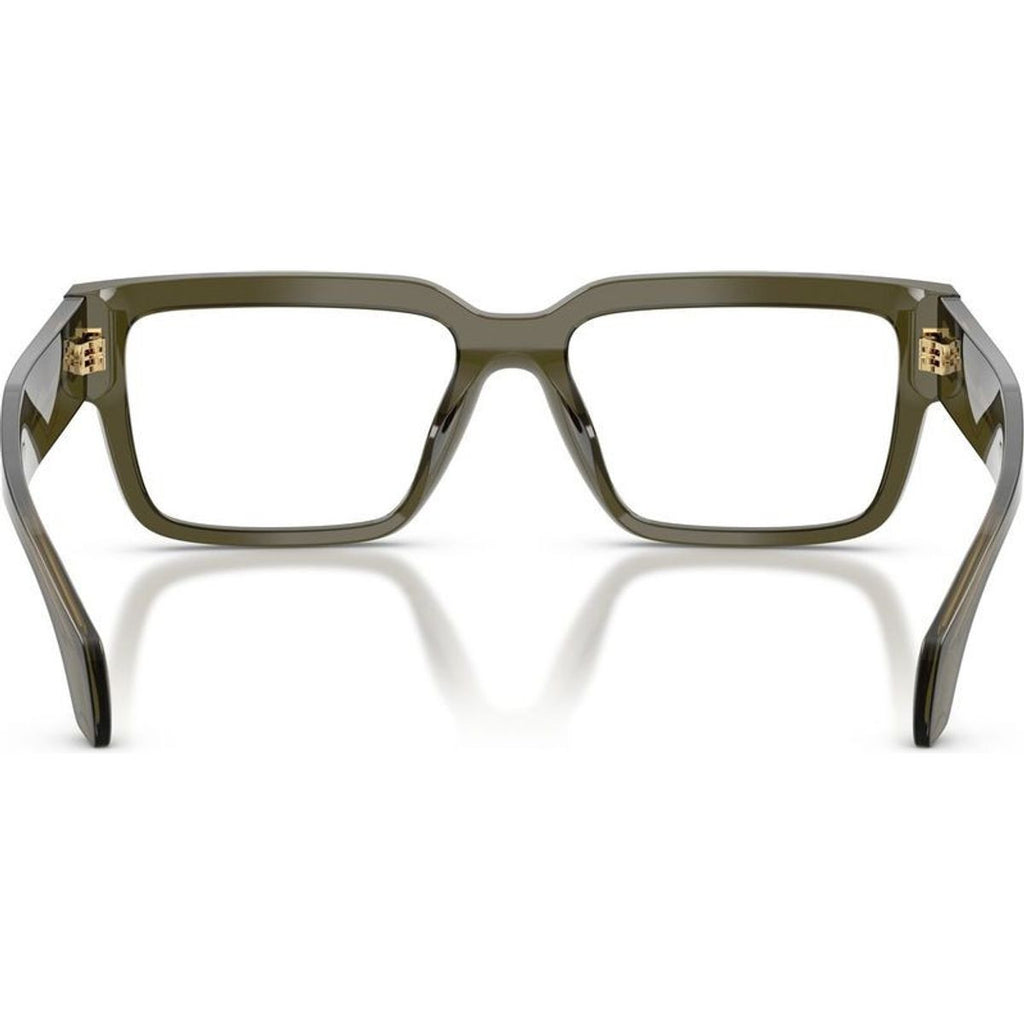 VE3374U, Transparent Dark Green/Clear Lenses 55 Eye Size