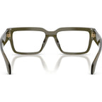 VE3374U, Transparent Dark Green/Clear Lenses 55 Eye Size