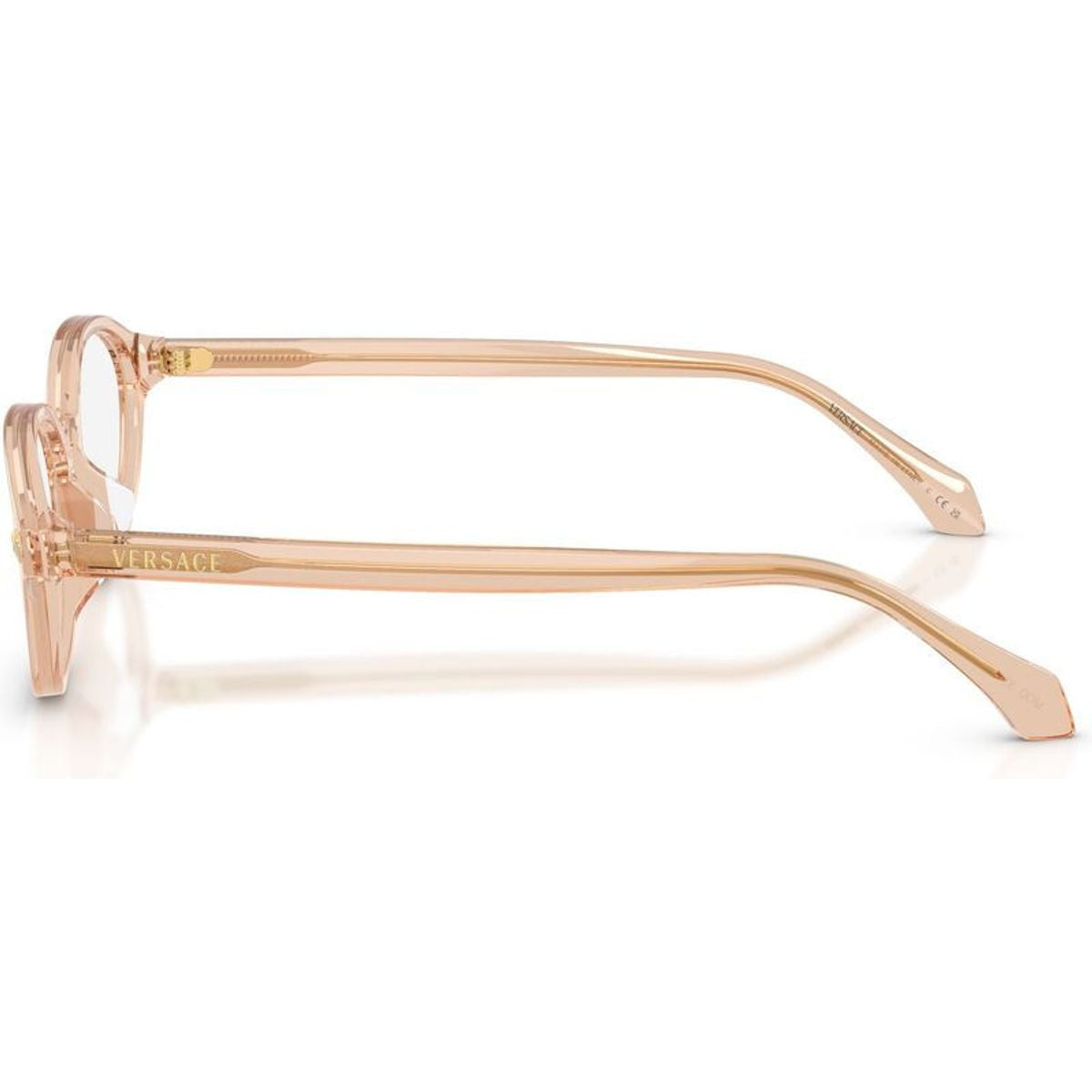 VE3393D, Light Brown/Clear Lenses