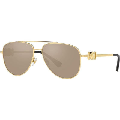 VK2002, Gold/Brown Gold Mirror Lenses