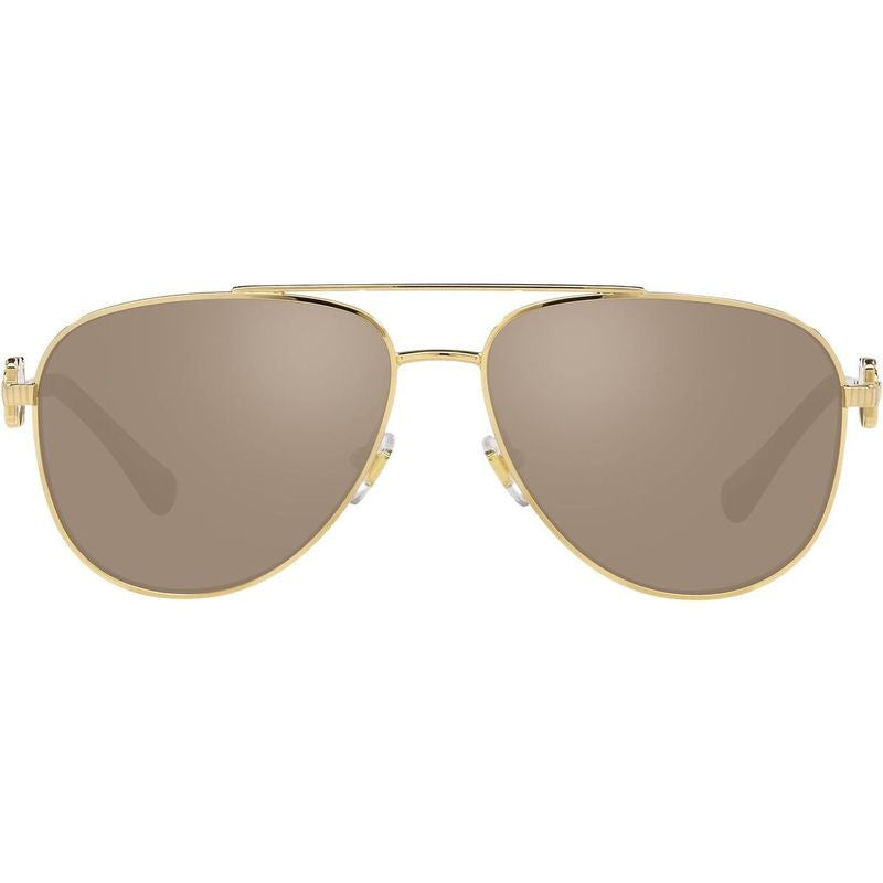 VK2002, Gold/Brown Gold Mirror Lenses