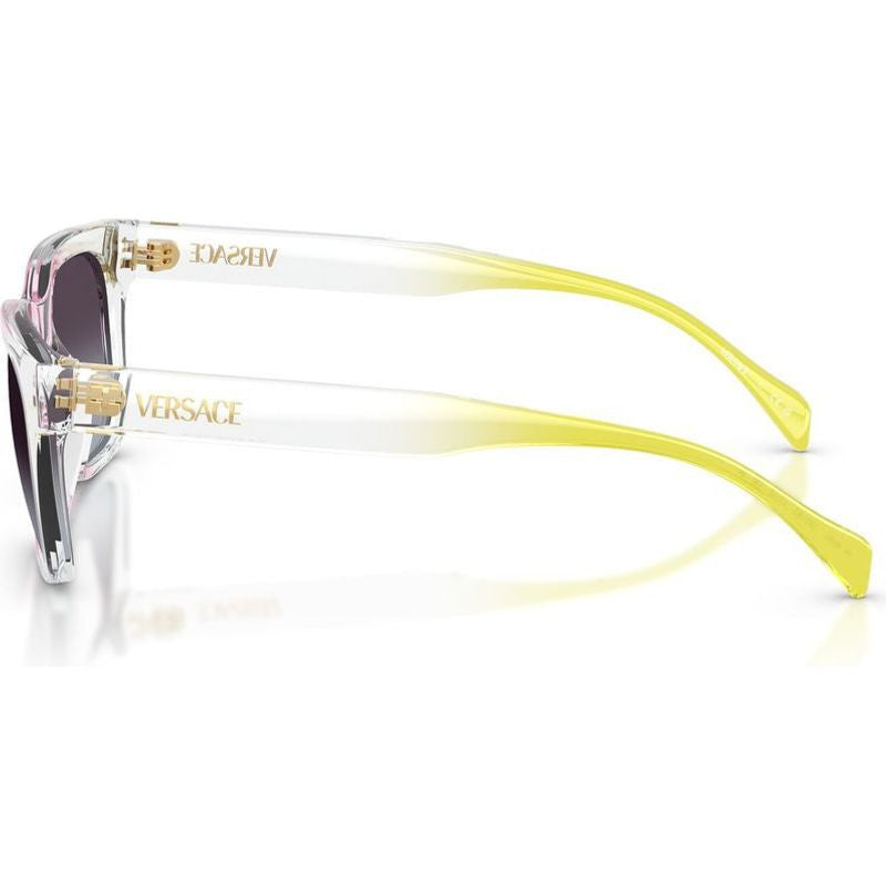VK4006U, Pink, Transparent and Yellow Gradient/Grey Gradient Lenses