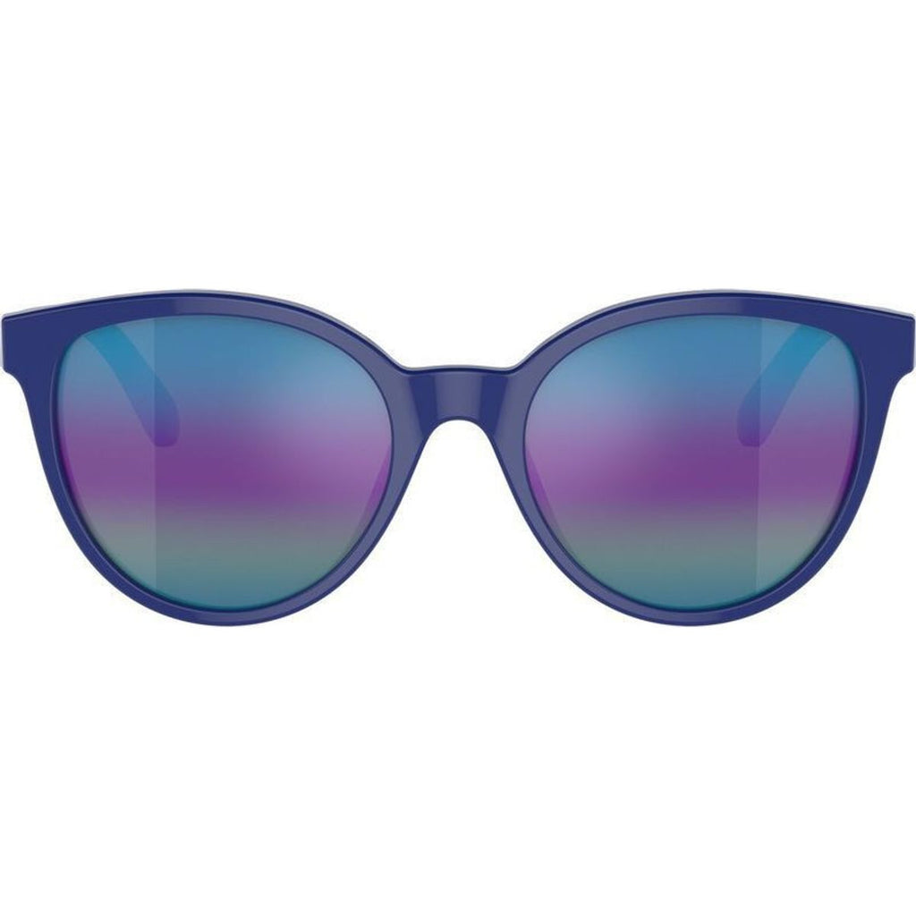 VK4427U, Blue/Dark Brown Rainbow Mirror Lenses