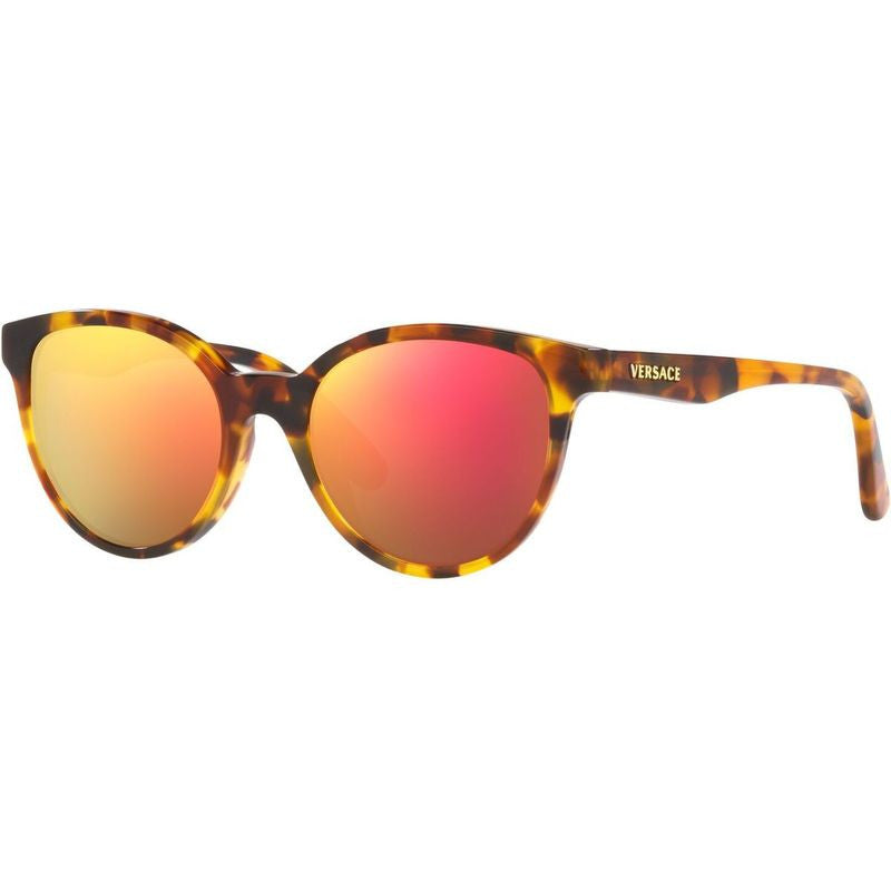 VK4427U, Havana/Dark Violet and Red Mirror Lenses - Kids