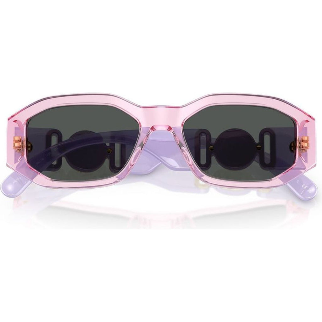 VK4429U, Transparent Lavender/Dark Grey Lenses