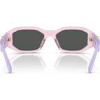 VK4429U, Transparent Lavender/Dark Grey Lenses