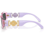 VK4429U, Transparent Lavender/Dark Grey Lenses