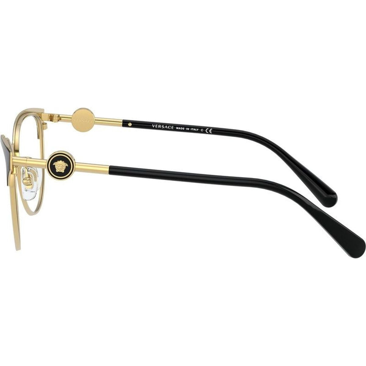 VE1271, Black Gold/Clear Lenses