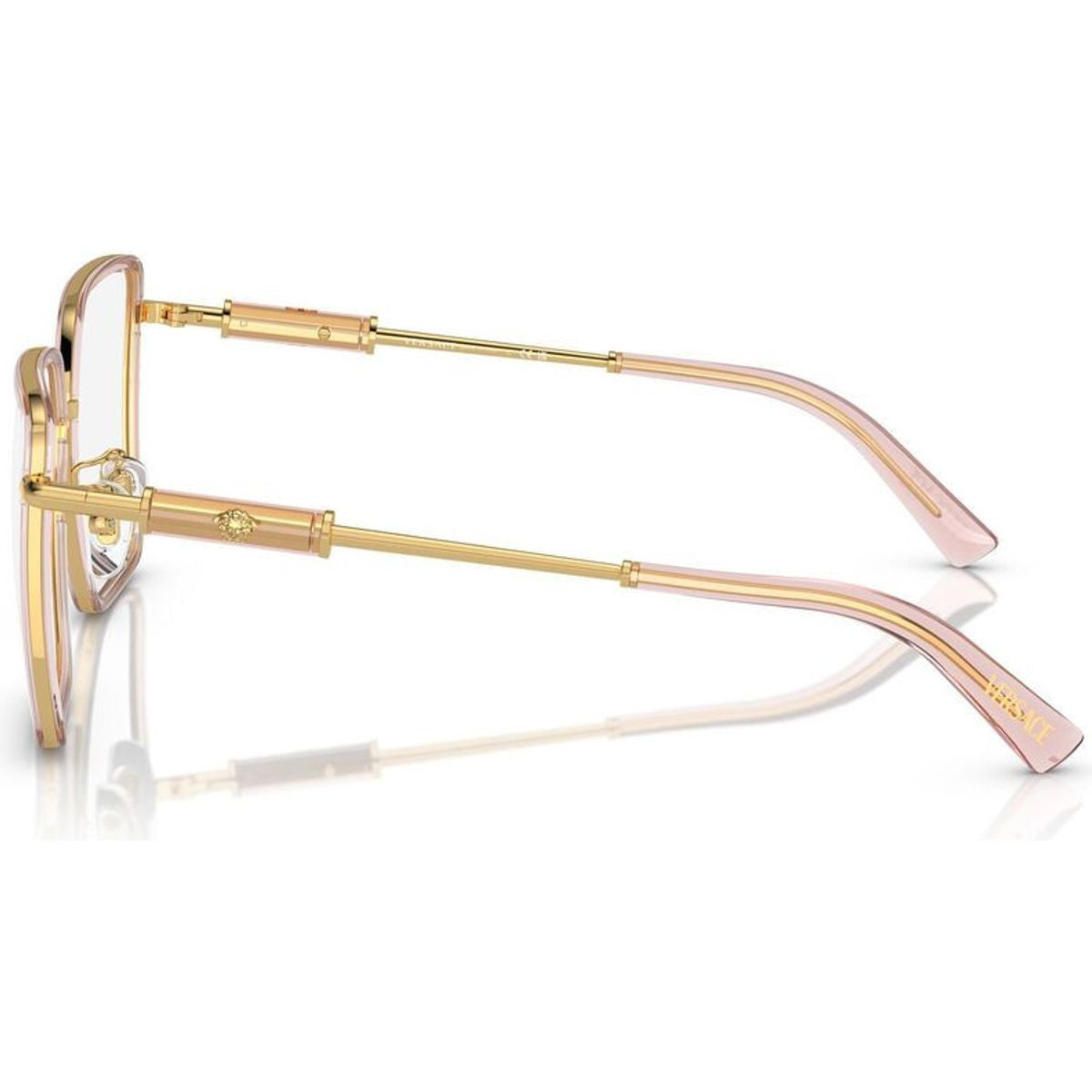VE1294D, Transparent Peach/Clear Lenses
