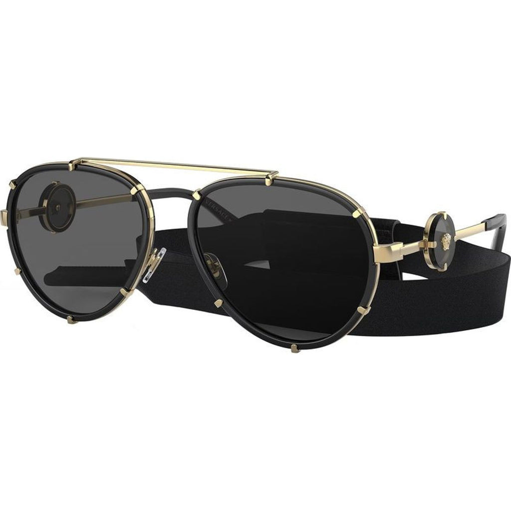 VE2232, Black/Dark Grey Lenses
