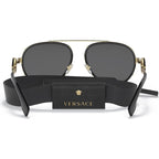VE2232, Black/Dark Grey Lenses
