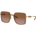 VE2261, Brown Transparent/Brown Gradient Lenses
