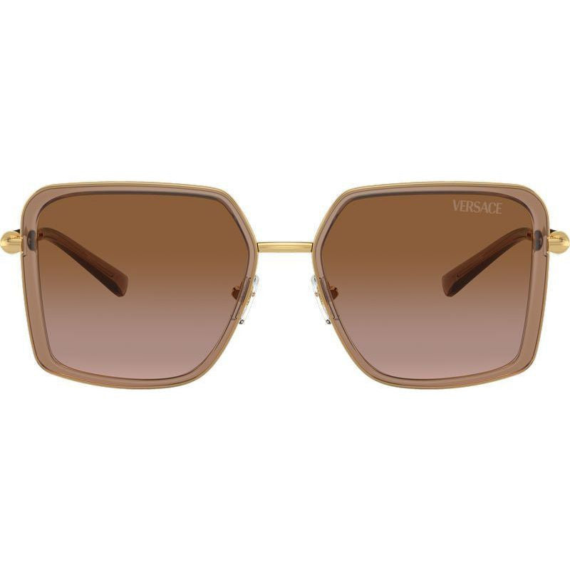 VE2261, Brown Transparent/Brown Gradient Lenses
