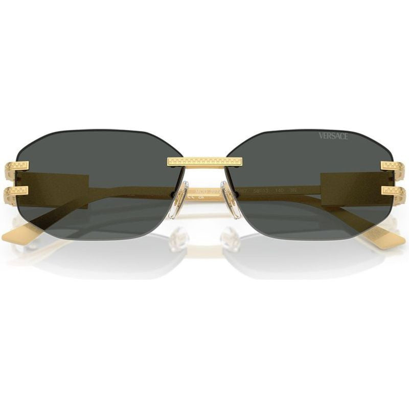 VE2274, Gold/Dark Grey Lenses