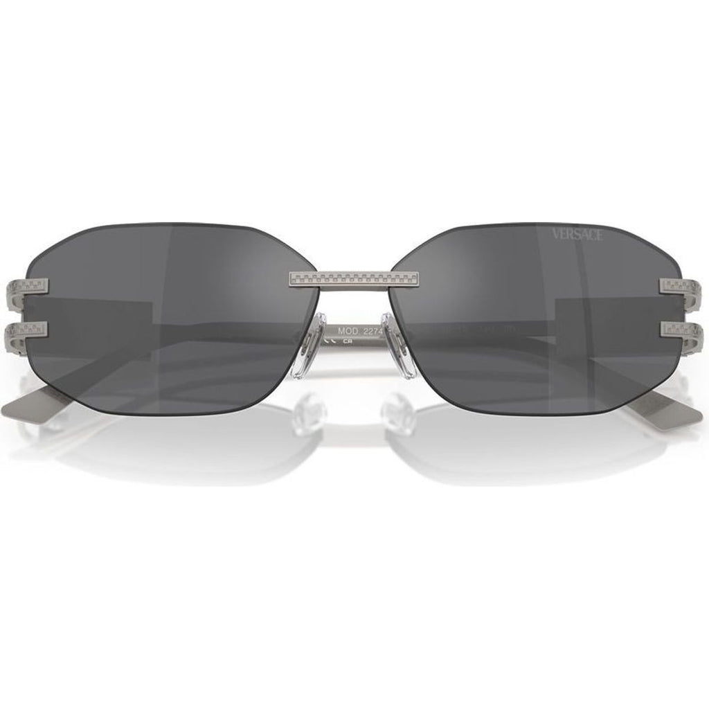 VE2274, Gunmetal/Grey Silver Mirror Lenses