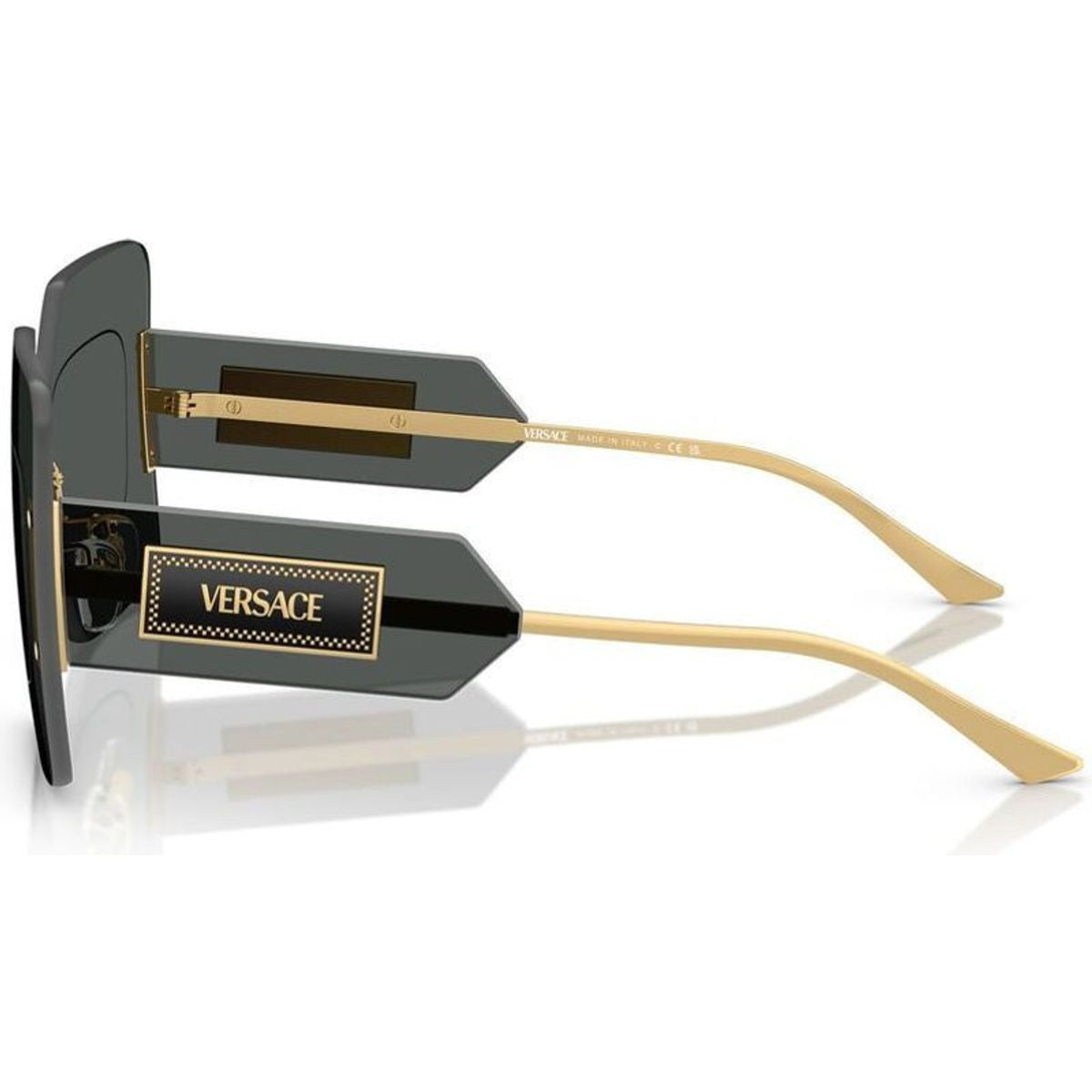VE2277, Gold/Dark Grey Lenses