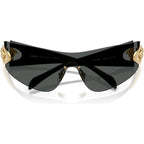 VE2280, Black and Gold/Dark Grey Lenses