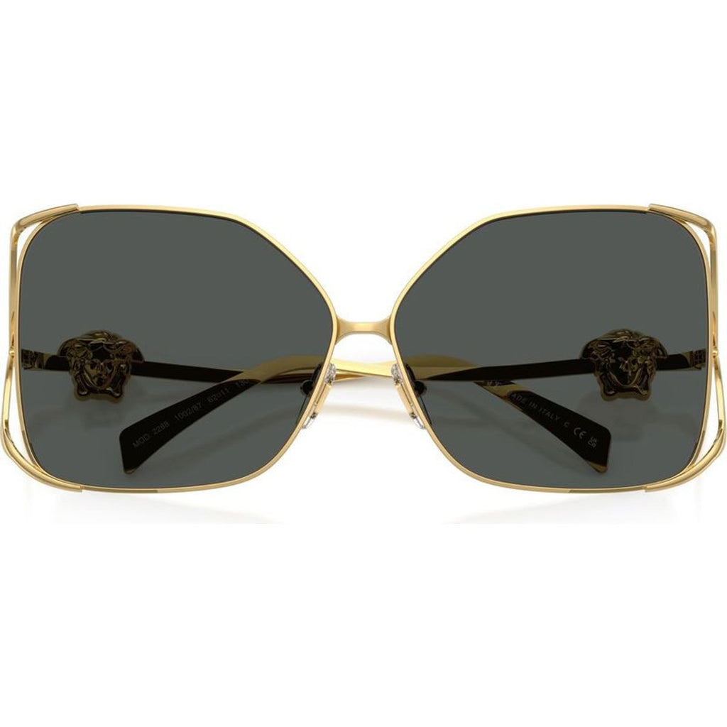 VE2288, Gold/Dark Grey Lenses