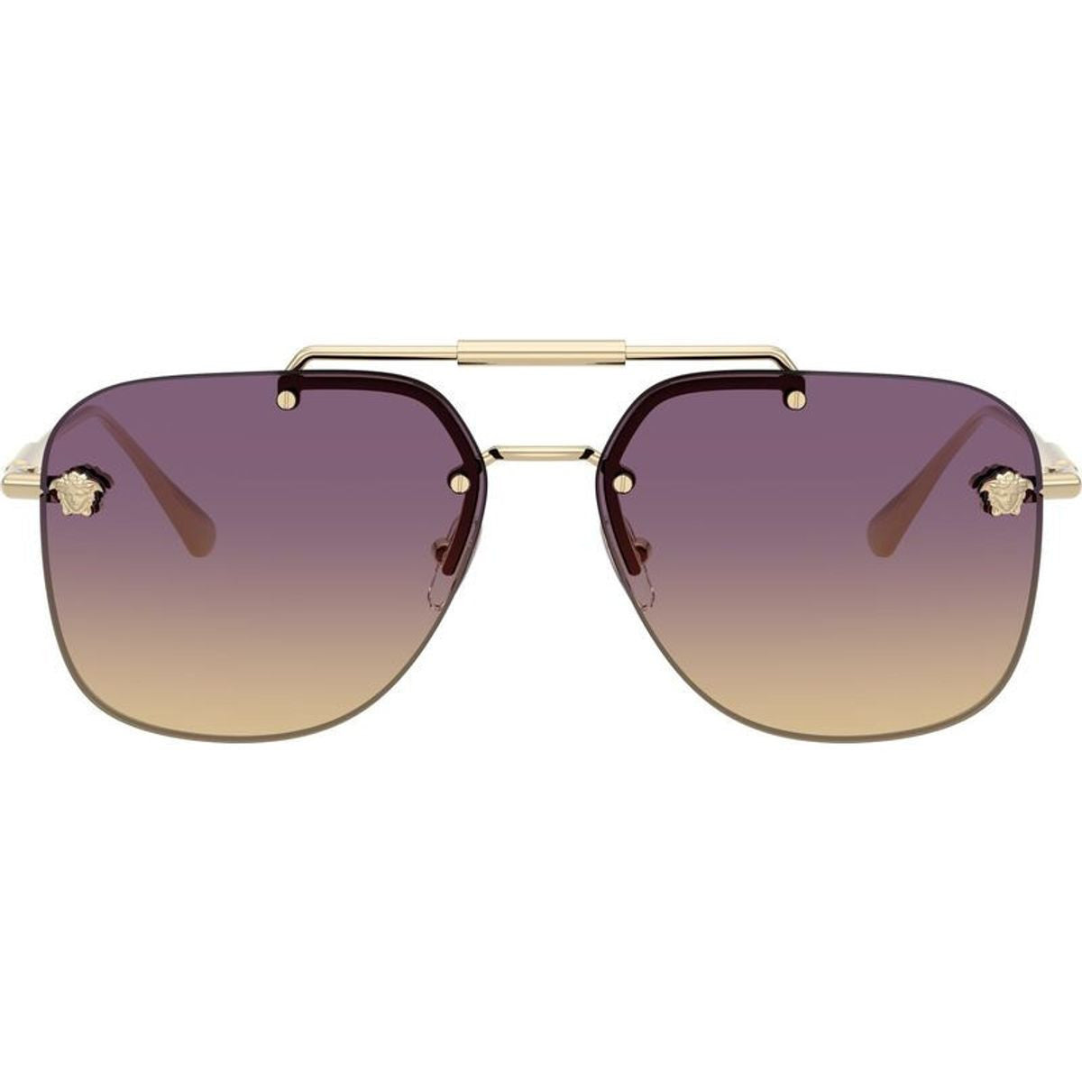 VE2296, Pale Gold/Violet Yellow Gradient Lenses