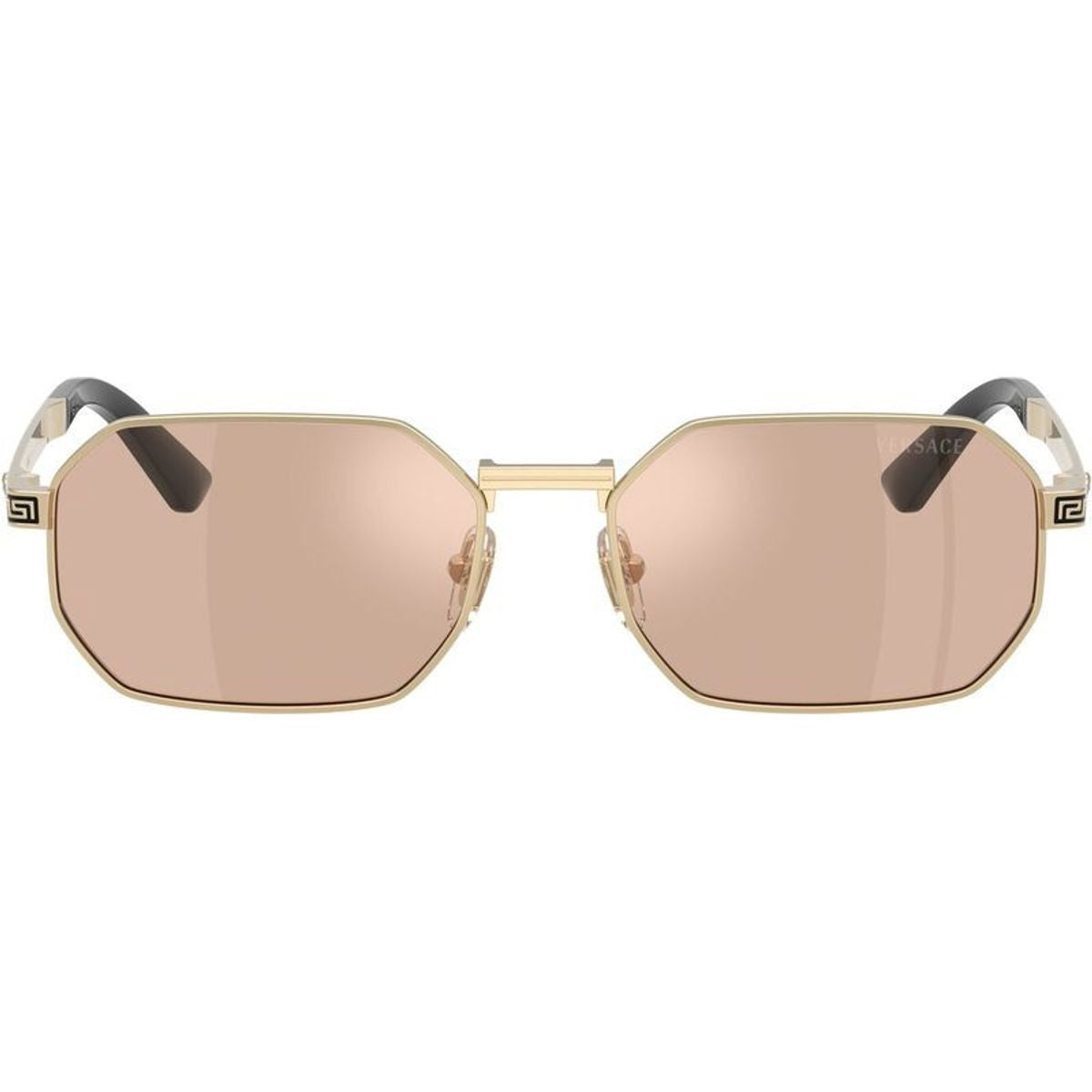VE2297, Pale Gold/Light Pink Silver Mirror Lenses
