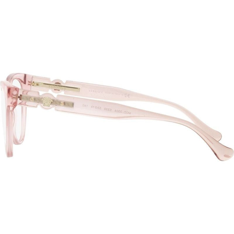 VE3304, Transparent Pink/Clear Lenses