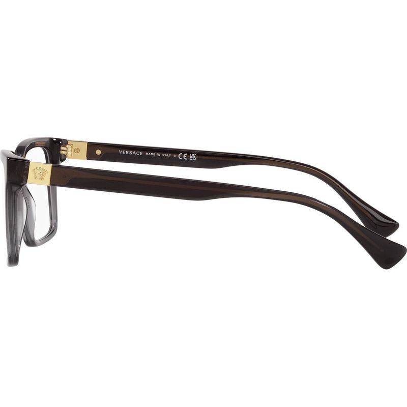 VE3328, Transparent Grey/Clear Lenses 56 Eye Size