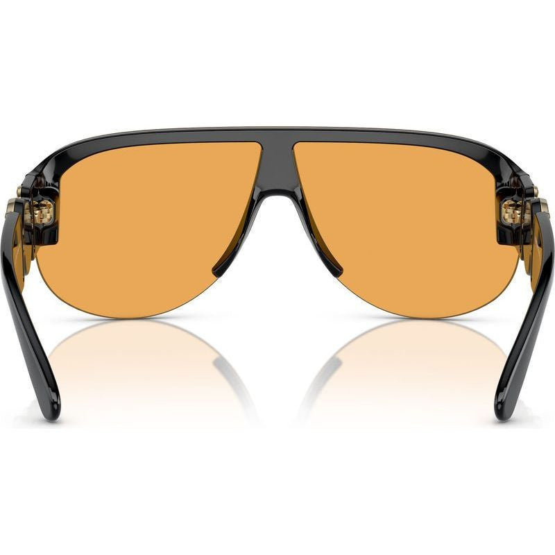 VE4391, Black/Orange Lenses