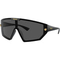 VE4461, Black/Dark Grey and Gold Mirror Lenses