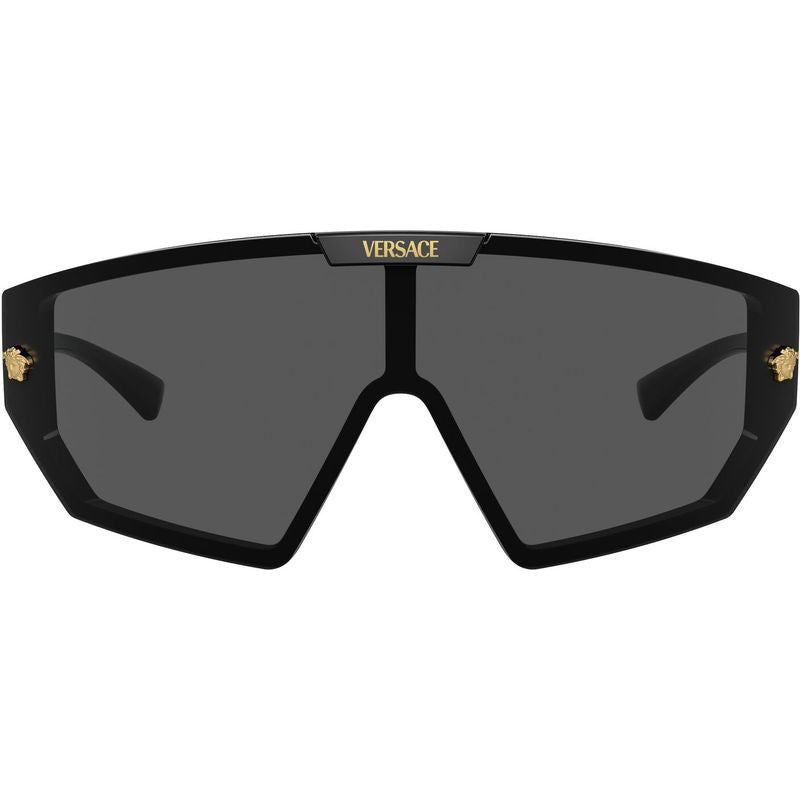 VE4461, Black/Dark Grey and Gold Mirror Lenses