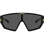 VE4461, Black/Dark Grey and Gold Mirror Lenses