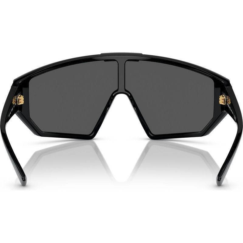 VE4461, Black/Dark Grey and Gold Mirror Lenses