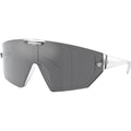 VE4461, Crystal/Grey Black Mirror and Blue Violet Lenses