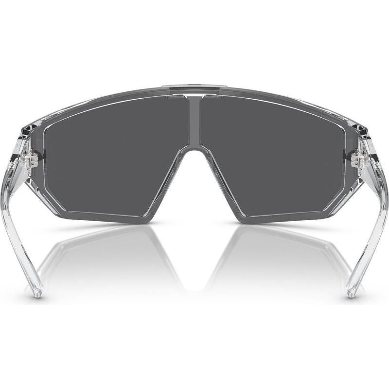 VE4461, Crystal/Grey Black Mirror and Blue Violet Lenses