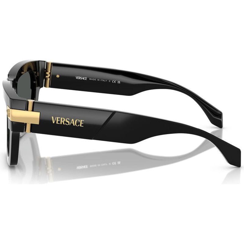 VE4464, Black/Dark Grey Lenses 55 Eye Size