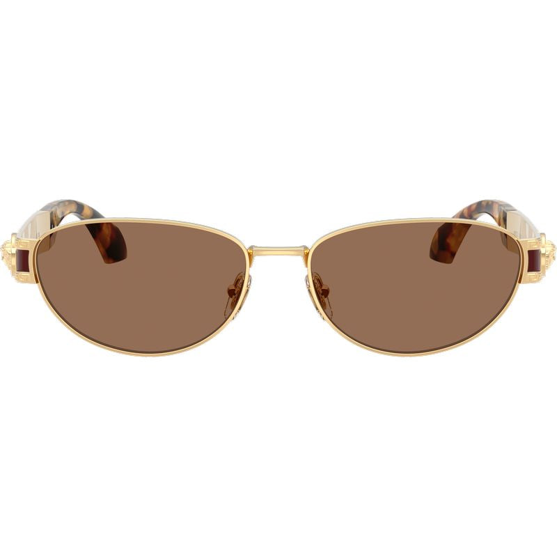 Versace VE2304 Gold Dark Brown Front