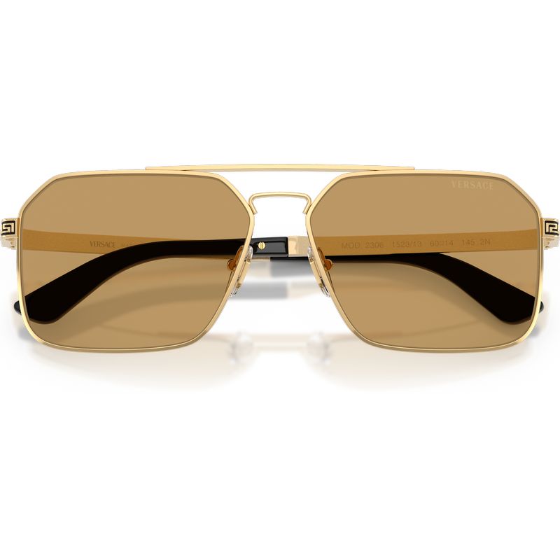 Versace VE2306 Gold Versace Brown Front2