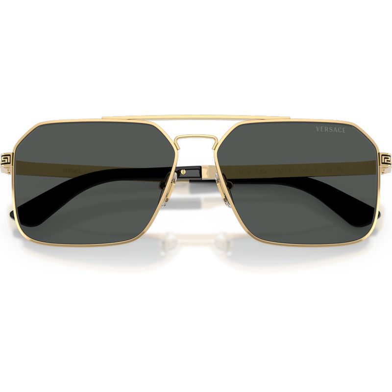 Versace VE2306 Gold Versace Dark Grey Front2